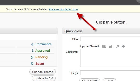 How to upgrade to WordPress 3.0 How to upgrade to WordPress 3.0